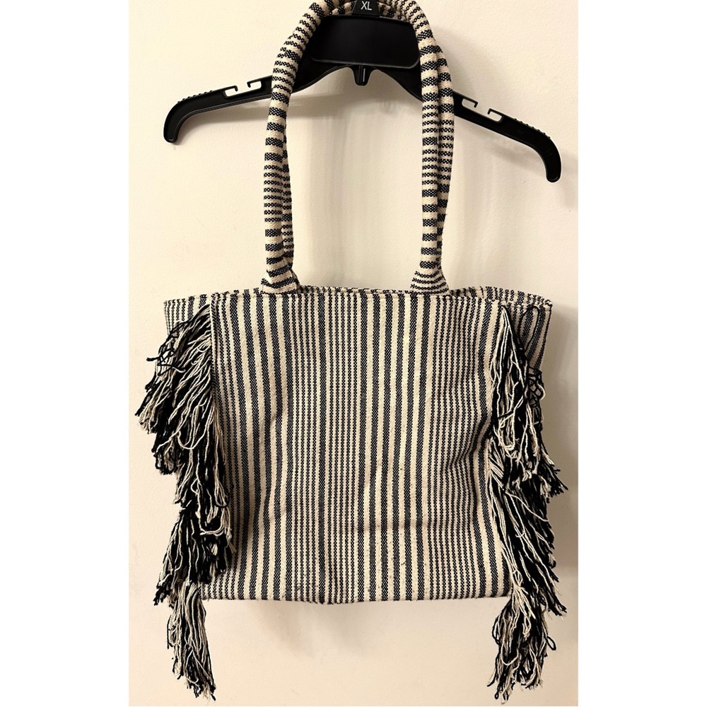 Universal Thread Fringe Tote Bag - image 1